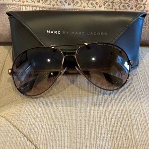 Marc by Marc Jacobs bronze aviators